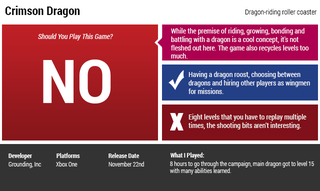 Illustration for article titled Crimson Dragon: The Kotaku Review